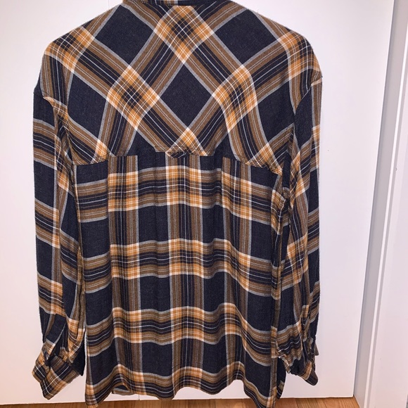 TOPSHOP Plaided blouse (US 4) - Picture 3 of 3